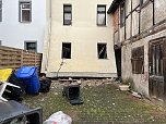 Explosion in Wohnhaus (Foto: S.Dietzel)