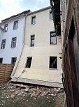 Explosion in Wohnhaus (Foto: S.Dietzel)