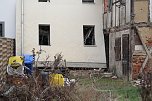 Explosion in Wohnhaus (Foto: S.Dietzel)