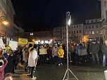 Demonstration auf dem Bad Langensalzaer Neumarkt (Foto: oas)
