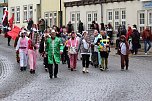 Fröhlichbunter Karnevalsumzug in und um Bad Langensalza (Foto: Eva Maria Wiegand/ Olaf Schulze)