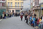 Zum Karnevalsumzug zog es viele Jecken in die Stadt Bad Langensalza (Foto: Eva Maria Wiegand)
