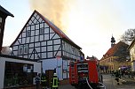 Gebäudebrand in Heringen  (Foto: S.Dietzel)