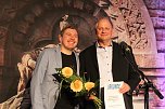 Kyffhäuser Sportlergala 2020/2022 - Ehrenpreis für Wolfgang Henze für seinen großen Einsatz im SV Rot Weiss Wiehe im Bereich Tischtennis (Foto: Eva Maria Wiegand)