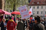 Mai-Kundgebung auf dem Nordhäuser Rathausplatz (Foto: agl)