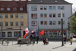 Mai-Kundgebung auf dem Nordhäuser Rathausplatz (Foto: agl)