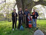 Grabstellensanierung des Familiengrabes Mackrodt in Etzleben (Foto: Peter Keßler)