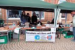 Peter Blei unterwegs auf dem Bahnhofsfest (Foto: Peter Blei)