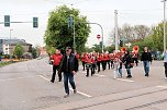 Peter Blei unterwegs auf dem Bahnhofsfest (Foto: Peter Blei)