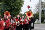 Peter Blei unterwegs auf dem Bahnhofsfest (Foto: Peter Blei)