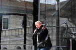 Peter Blei unterwegs auf dem Bahnhofsfest (Foto: Peter Blei)