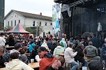 Peter Blei unterwegs auf dem Bahnhofsfest (Foto: Peter Blei)