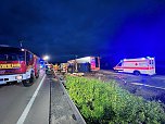 Schwerer Unfall auf der A38 (Foto: S. Dietzel)