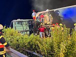 Schwerer Unfall auf der A38 (Foto: S. Dietzel)