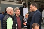 Jahresempfang von Stadt und Hochschule auf dem Hof der neuen Feuerwache (Foto: agl)