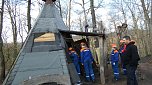 Die Jugendfeuerwehr zu Gast bei den Südharzer Köhlern (Foto: Christoph Burkert)