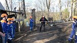 Die Jugendfeuerwehr zu Gast bei den Südharzer Köhlern (Foto: Christoph Burkert)