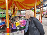 Letzte Vorbereitung auf dem Nordhäuser Jahrmarkt (Foto: Cornelia Wilhelm)