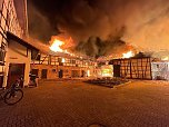 Großbrand in Schönstedt (Foto: Feuerwehr/SD)