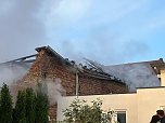 Großbrand in Schönstedt (Foto: Feuerwehr/SD)