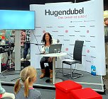 Bibliotheksteam auf der Buchmesse (Foto: Stadt Leinefelde-Worbis)