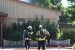 Brandeinsatz heute Vormittag in Bad Langensalza (Foto: Eva Maria Wiegand)