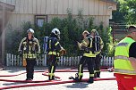 Brandeinsatz heute Vormittag in Bad Langensalza (Foto: Eva Maria Wiegand)