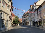 Bereit für den Festumzug am Sonntag: Bad Langensalzas Altstadt (Foto: uhz)