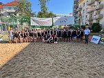 Freizeitturnier, 2 gegen 2 und 4 gegen 4 - insgesamt 120 Partien wurden beim 14. Stadtwerke-Beachcup ausgetragen (Foto: Stadtwerke Nordhausen)