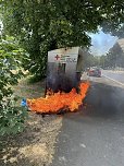 Brand in der Poststarße (Foto: Feuerwehr Bad Langensalza)