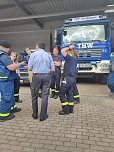 Retter und Helfer im Austausch - der Katastrophenschutz war zu Gast beim Technischen Hilfswerk (Foto: Constanze Kiel)