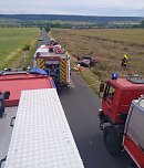 Drei junge Männer bei Unfall leicht verletzt (Foto: Feuerwehr Bad Frankenhausen/Silvio Dietzel)