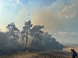 Brand eines Feldes bei Reinsdrof (Foto: S.Dietzel)