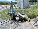 Illegale Müllentsorgung in Worbis (Foto: R.Weißbach)