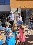 Schlossparkspatzen zu Gast in neuer Kita in Sondershausen (Foto: Janine Skara)