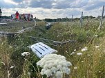 Unfall bei Mackenrode (Foto: S. Dietzel)