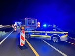 Unfall letzte Nacht auf der A 38 (Foto: S.Dietzel)