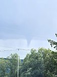 Trichterwolke über der Hainleite (Foto: Christopher Keilholz/Silvio Dietzel)