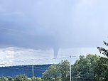 Trichterwolke über der Hainleite (Foto: Christopher Keilholz/Silvio Dietzel)