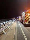 Unfall auf der A38 (Foto: Feuerwehr Arenshausen/Silvio Dietzel)