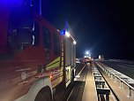Unfall auf der A38 (Foto: Feuerwehr Arenshausen/Silvio Dietzel)