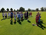 Fußballtraining mit ehemaligen Profis bis zum Sonntag bei der TSG Krimderode (Foto: P. Grabe)