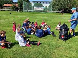 Fußballtraining mit ehemaligen Profis bis zum Sonntag bei der TSG Krimderode (Foto: P. Grabe)