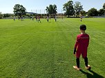 Fußballtraining mit ehemaligen Profis bis zum Sonntag bei der TSG Krimderode (Foto: P. Grabe)