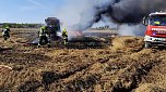 Brand gestern bei Esperstedt (Foto: Feuerwehr/Silvio Dietzel)