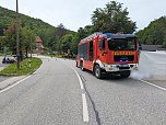 Verkehrsunfall am Netzkater (Foto: Feuerwehr/Silvio Dietzel)