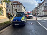 Feuerwehrunfall in Nordhausen (Foto: S.Dietzel)