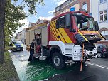 Feuerwehrunfall in Nordhausen (Foto: S.Dietzel)