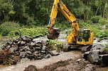 Baggerarbeiten am Zorgeufer (Foto: agl)