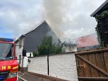 Wohnhausbrand in Görsbach (Foto: S.Dietzel/Feuerwehr)